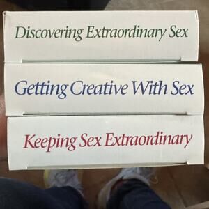 Extraordinary Creative Sex Education VHS Tape Sinclair Video Library Set Of 3